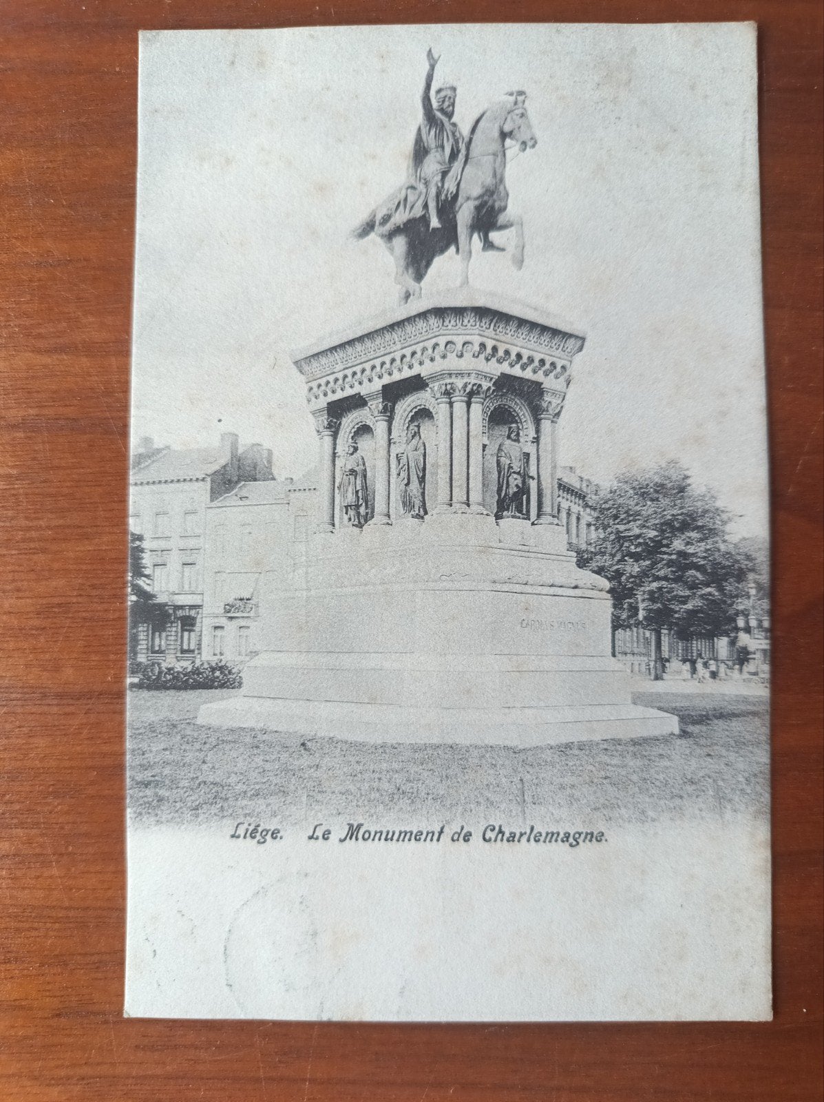 Luik le monument de Charlemagne, Ophalen of Verzenden, Luik