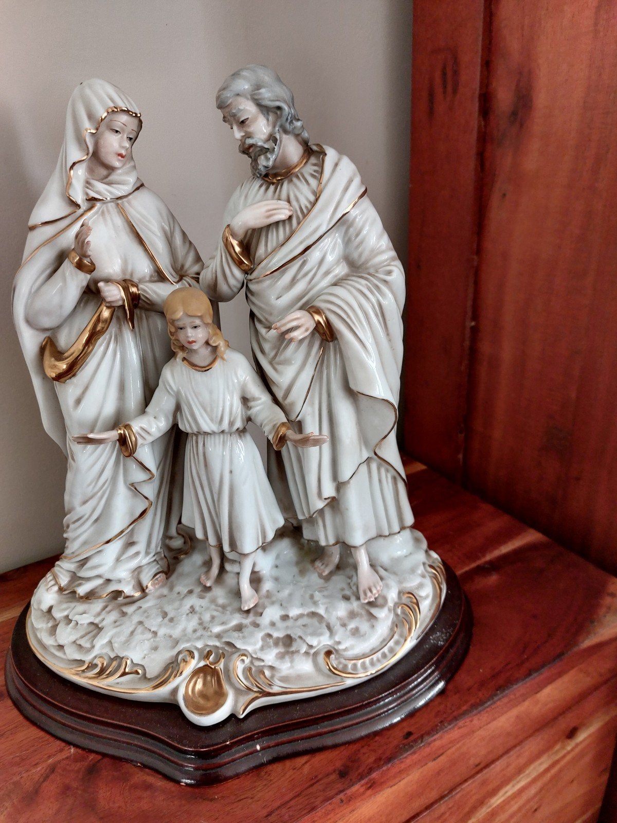Art religieux Sainte Famille, Antiquités & Art, Enlèvement ou Envoi