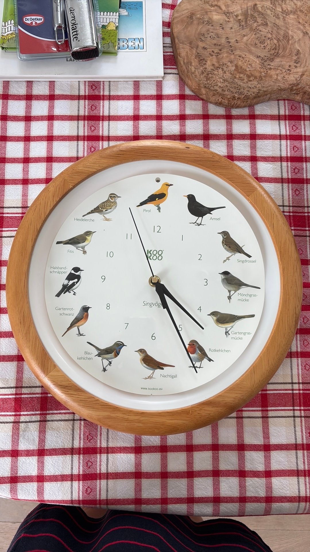 Horloge Oiseaux / klok vogels, Enlèvement, Comme neuf