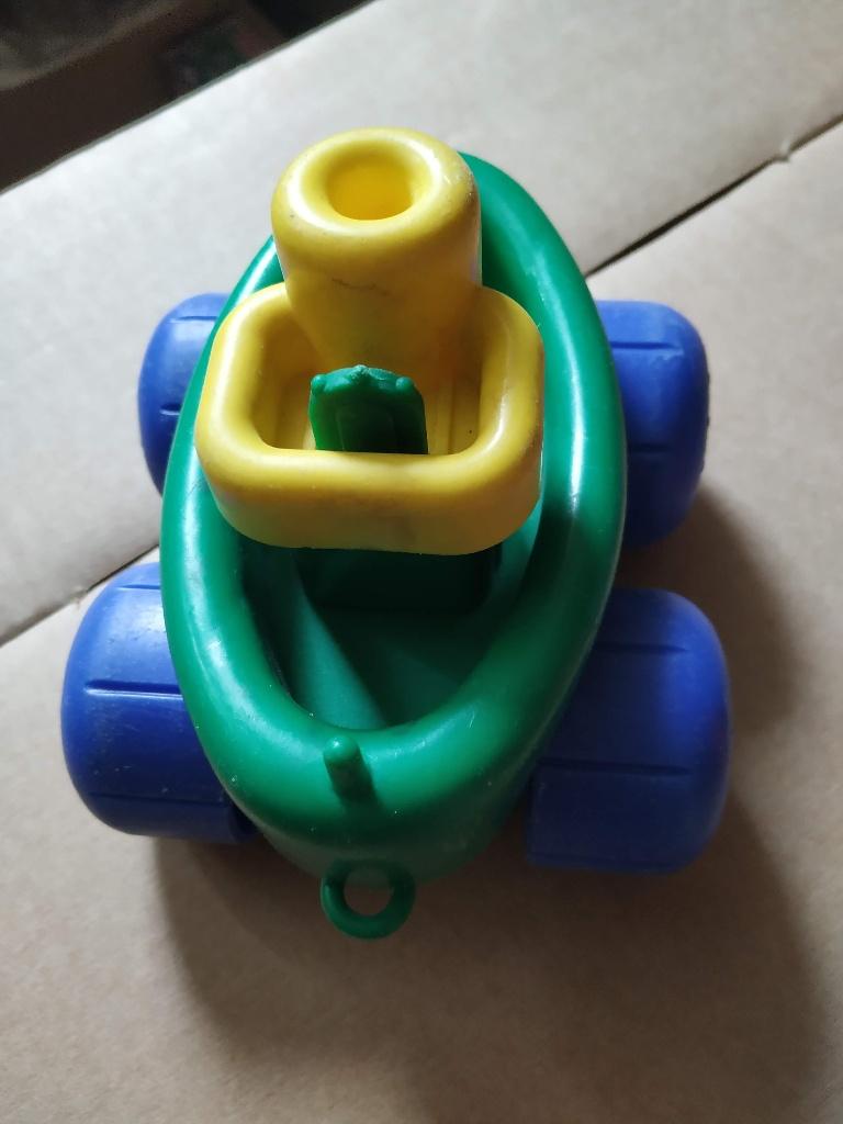 dik pvc bootje op wieltjes voor buiten, bad, binnen, Ophalen of Verzenden