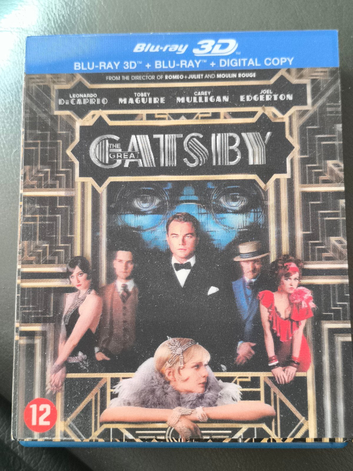 Gatsby, Di Caprio, Blu ray + Blu ray 4D, Enlèvement ou Envoi, Comme neuf
