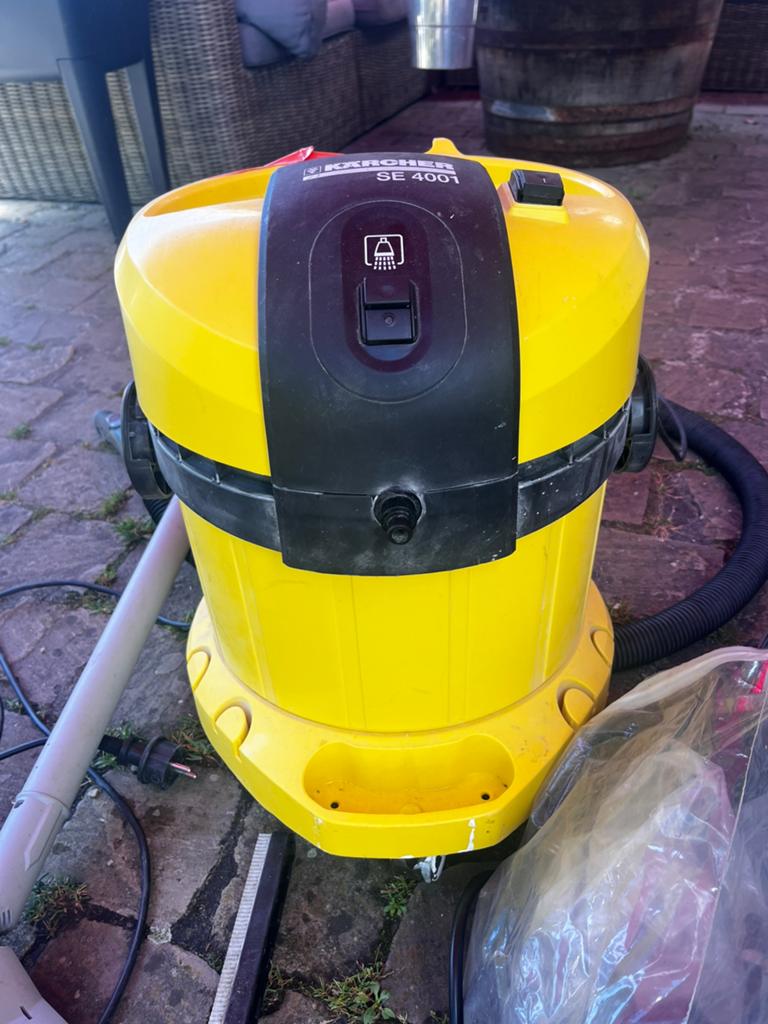 Karcher SE4001, Doe-het-zelf en Bouw, Reinigingsmachines, Ophalen, Gebruikt