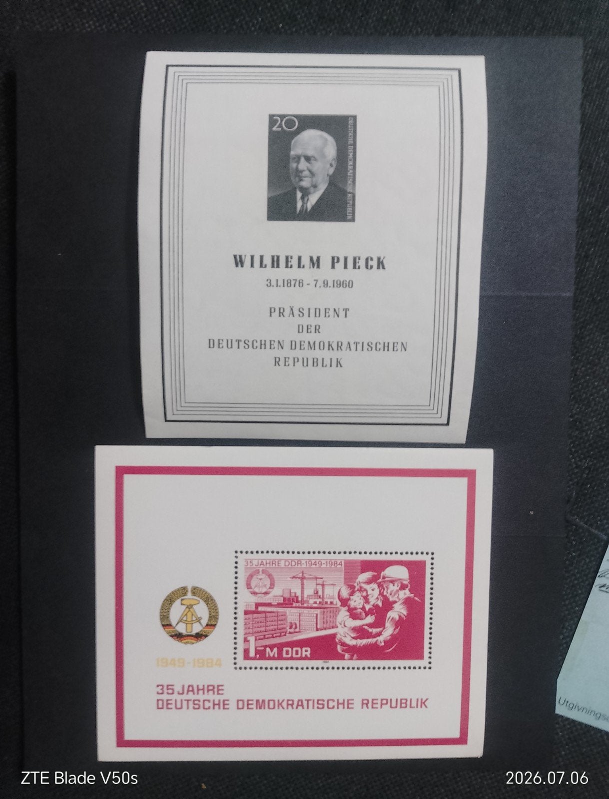 2 postzegels postfrisch History, Postzegels en Munten, Postzegels | Thematische zegels, Ophalen of Verzenden