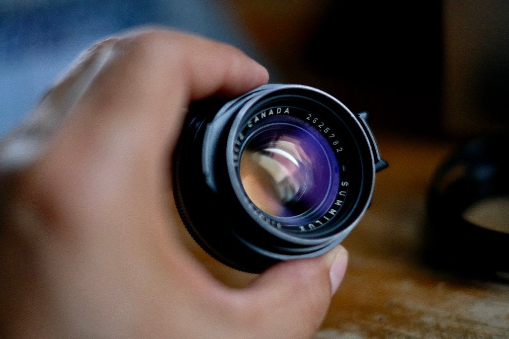 Summilux 35mm f1.4 Non ASPH, Enlèvement ou Envoi, 35 mm, Utilisé, Mise au point manuelle