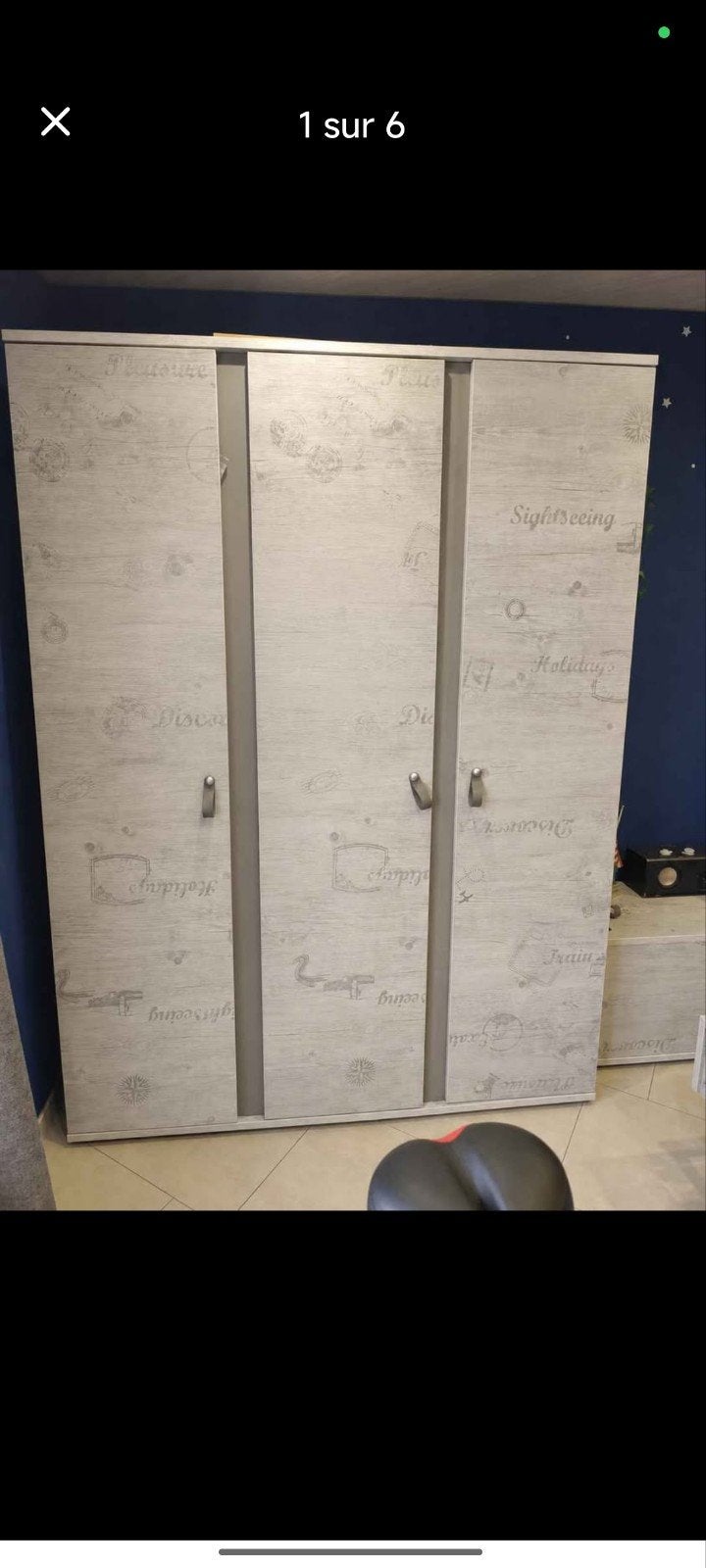 chambre complète ado, Enlèvement