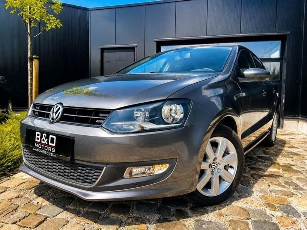 Volkswagen Polo TSI Highline 105pk 6 vitesse,Mooie opties/, Auto's, Volkswagen, Euro 5, Blauw, 124 g/km, Stadsauto