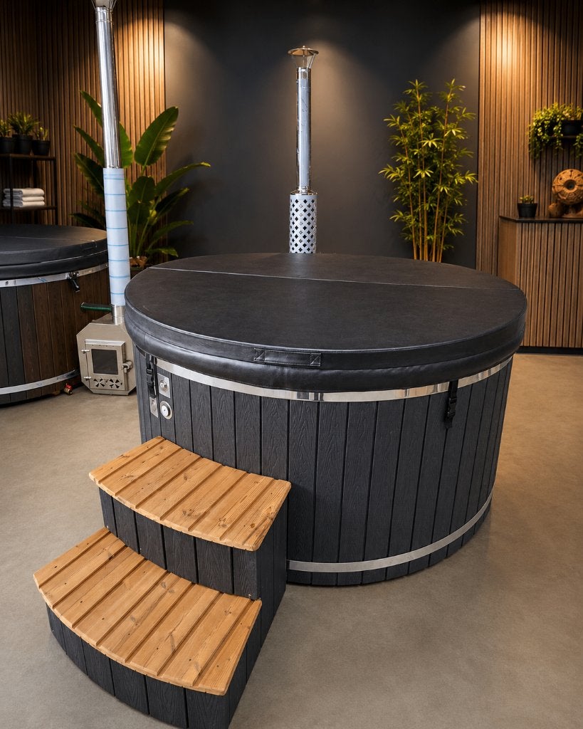 Hottub met geïntegreerde kachel/NIEUW, Ophalen, Nieuw