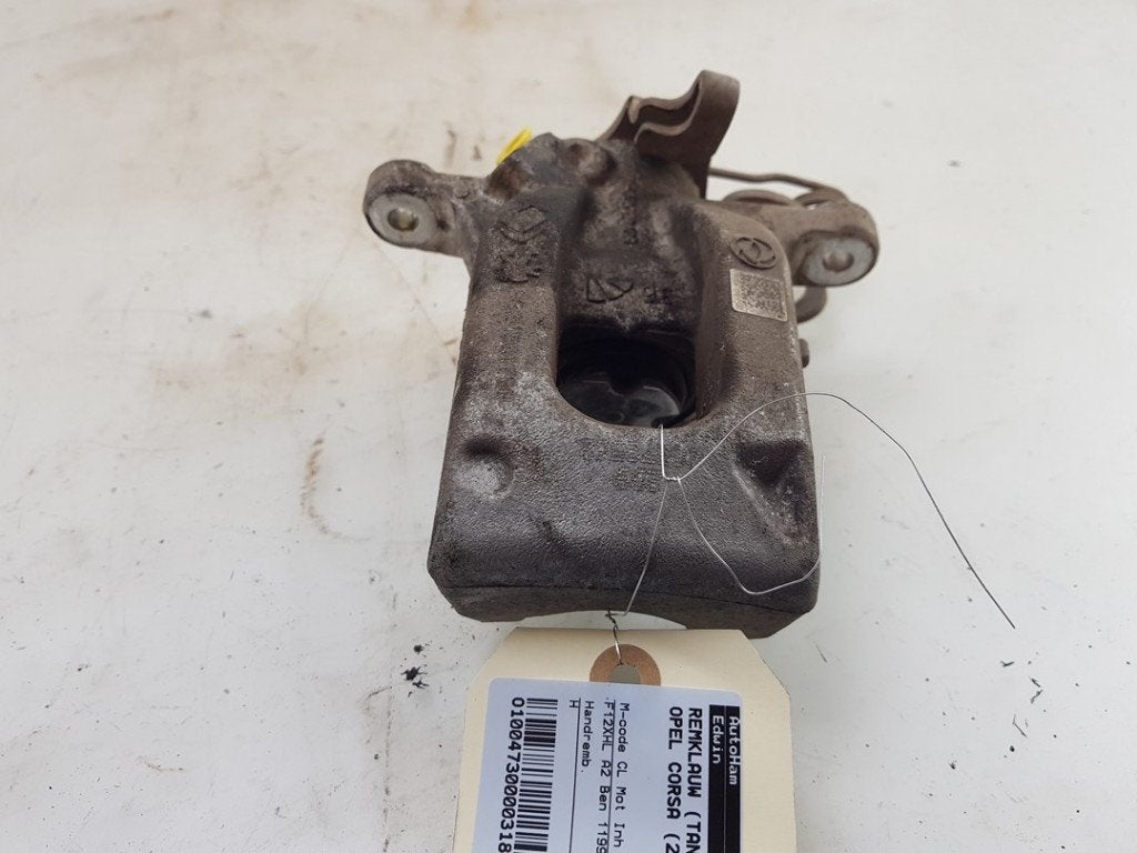 ETRIER DE FREIN ARRIÈRE DROIT Opel Corsa F (UB / UH / UP), Utilisé, Opel