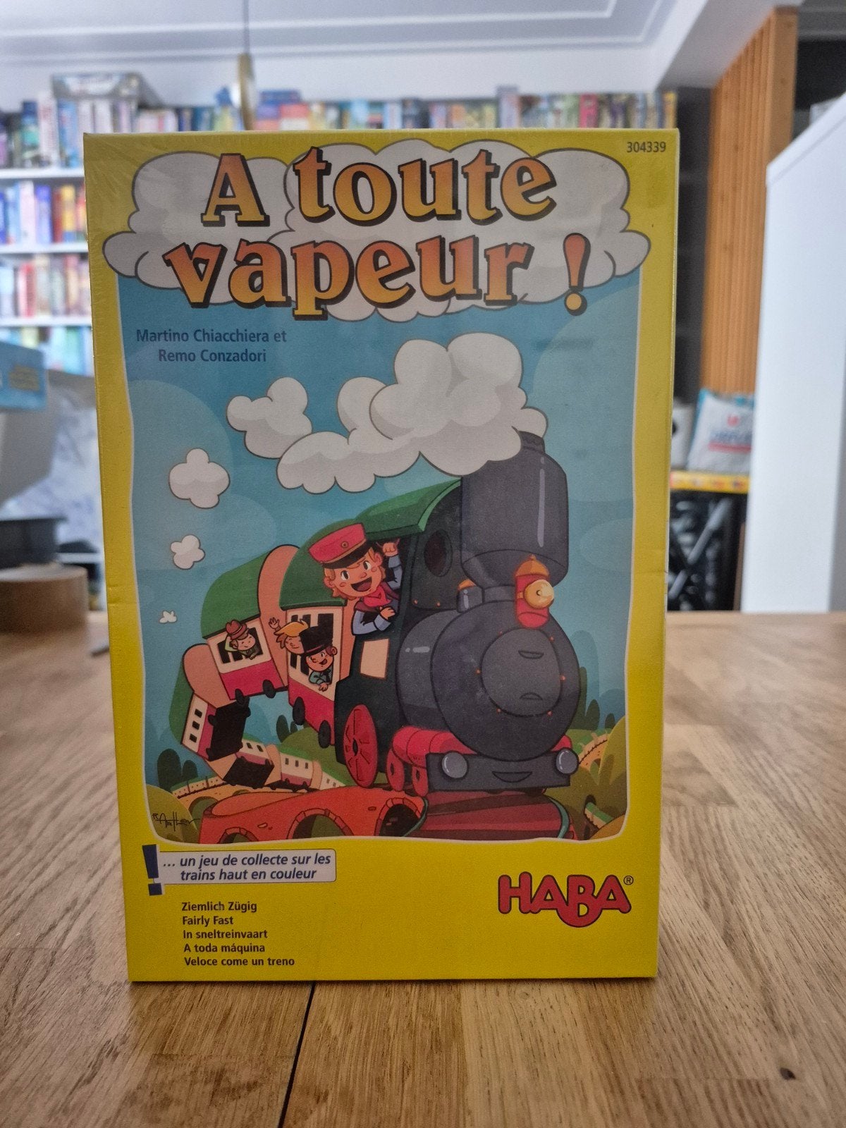 a toute vapeur, Hobby & Loisirs créatifs, Trois ou quatre joueurs, Enlèvement ou Envoi, Neuf, Haba