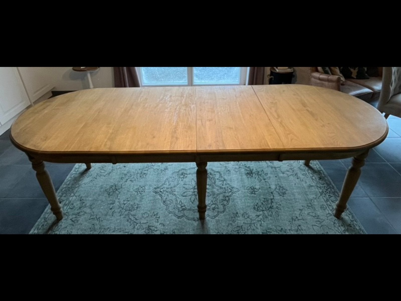 Table en chêne Cradley, Maison & Meubles, 150 à 200 cm, Cinq personnes ou plus, Enlèvement, Utilisé