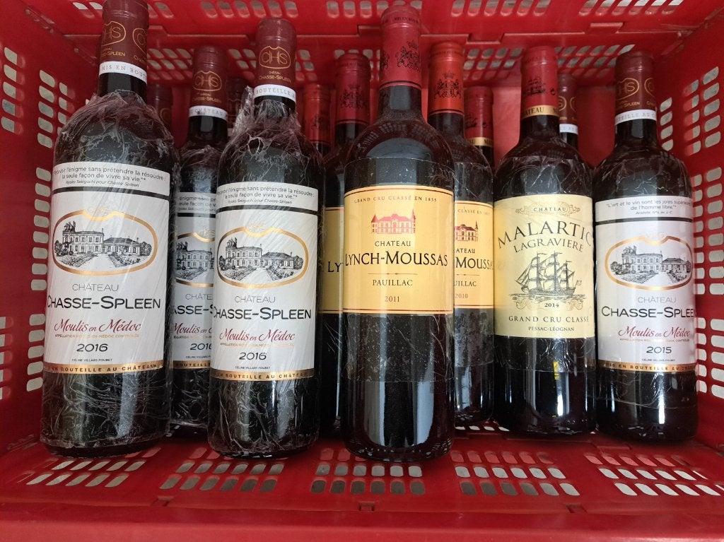 lot Bordeaux, Neuf, Pleine, Enlèvement, Vin rouge
