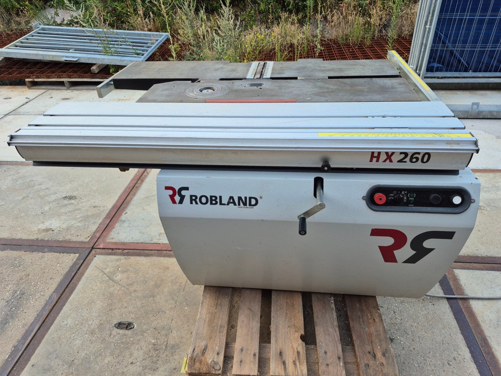Robland HX 260, Enlèvement, Utilisé