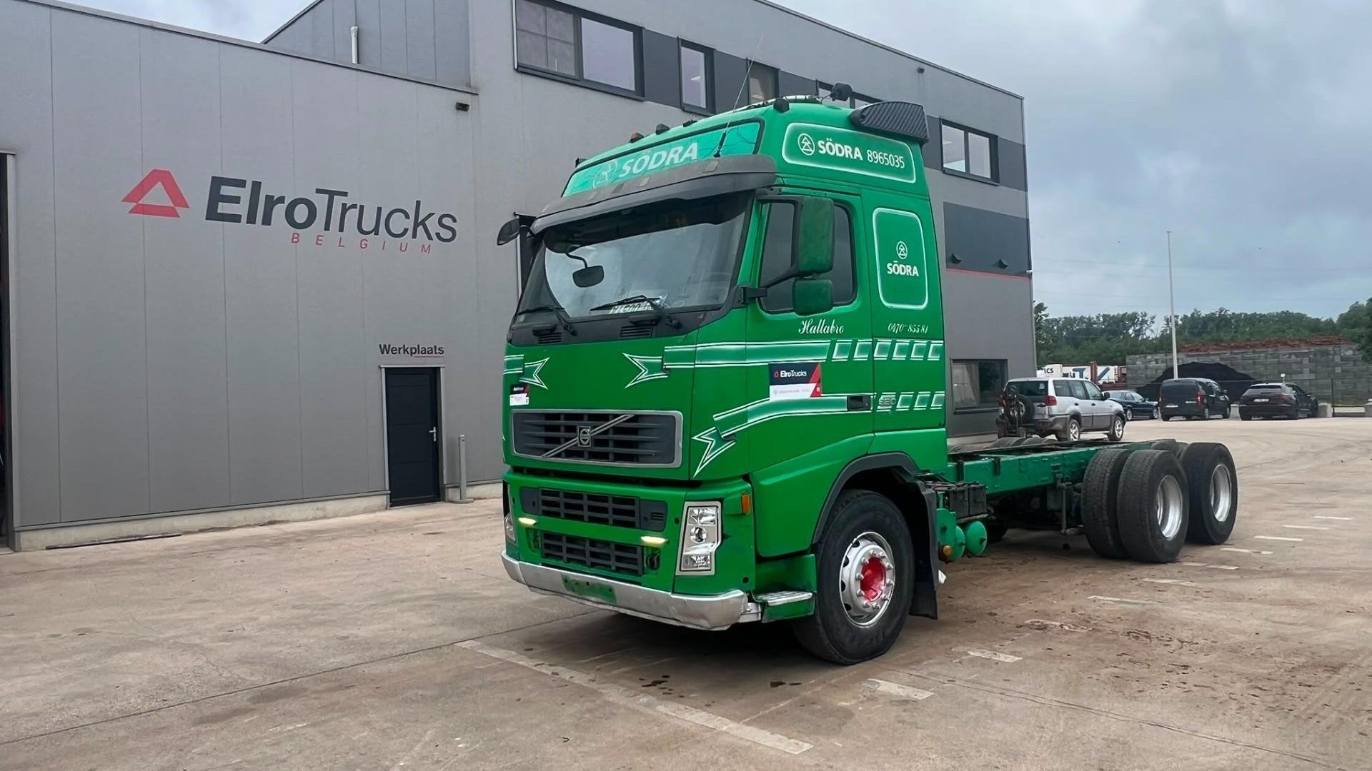 Volvo FH 520 (6X4 / LONG CHASSIS / FRONT STEEL) EL25224, Automaat, Achterwielaandrijving, Overige kleuren, 520 pk