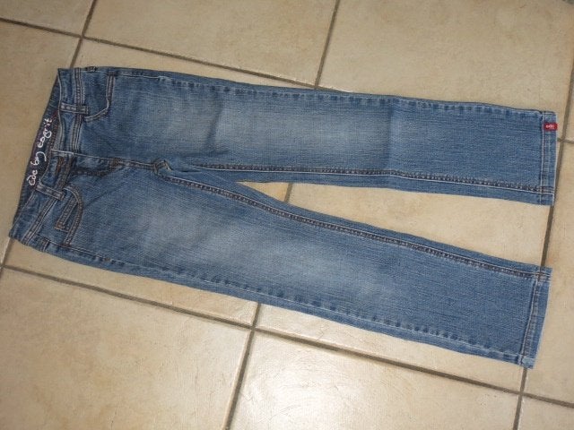 Een jeansbroek Esprit, maat 146, Kinderen en Baby's, Kinderkleding | Maat 146, Ophalen, Esprit, Meisje, Broek