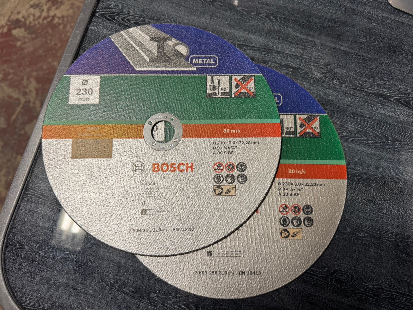Bosch slijpschijven voor metaal 230 mm – nieuw, Bricolage & Construction, Outillage | Meuleuses, Enlèvement, Neuf