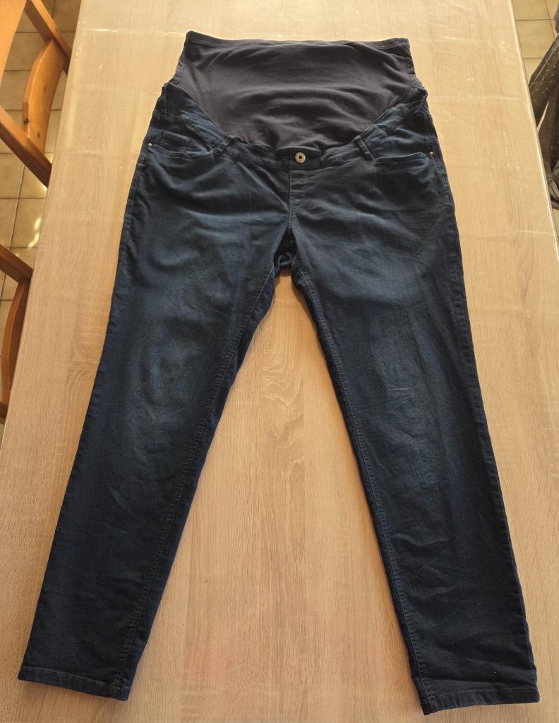 Zwangerschapsbroek, Blauw, Maat 46/48 (XL) of groter, Ophalen of Verzenden, Broek of Spijkerbroek