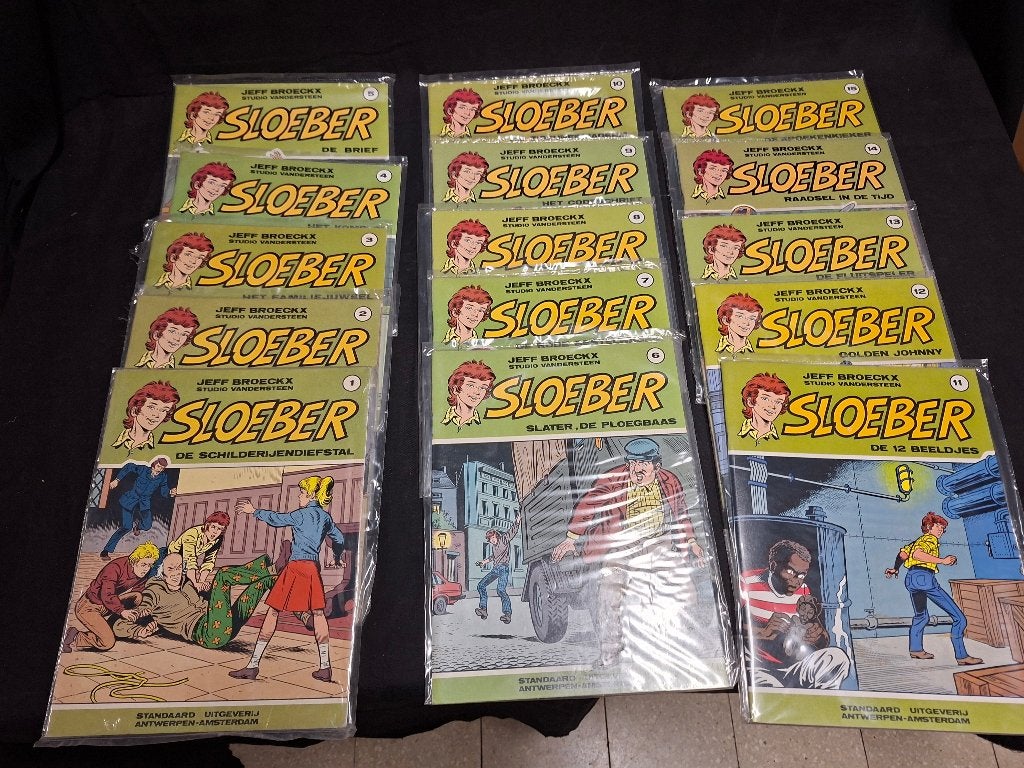 Collectie Sloeber strips, Boeken, Ophalen