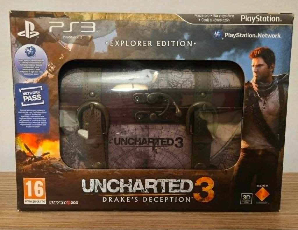 PS3 Uncharted 3 Explorer Edition, Games en Spelcomputers, Games | Sony PlayStation 5, Avontuur en Actie, Vanaf 18 jaar, 1 speler