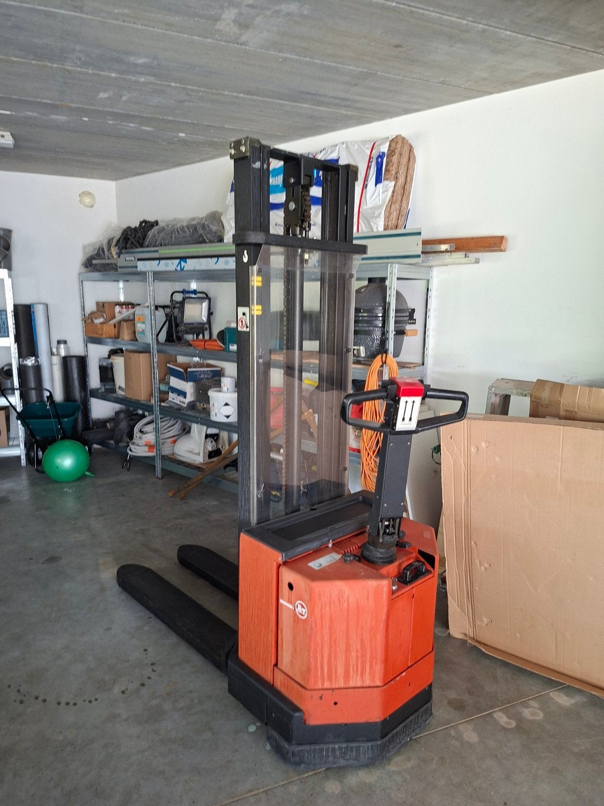 elektrische palletwagen, Ophalen, Gebruikt