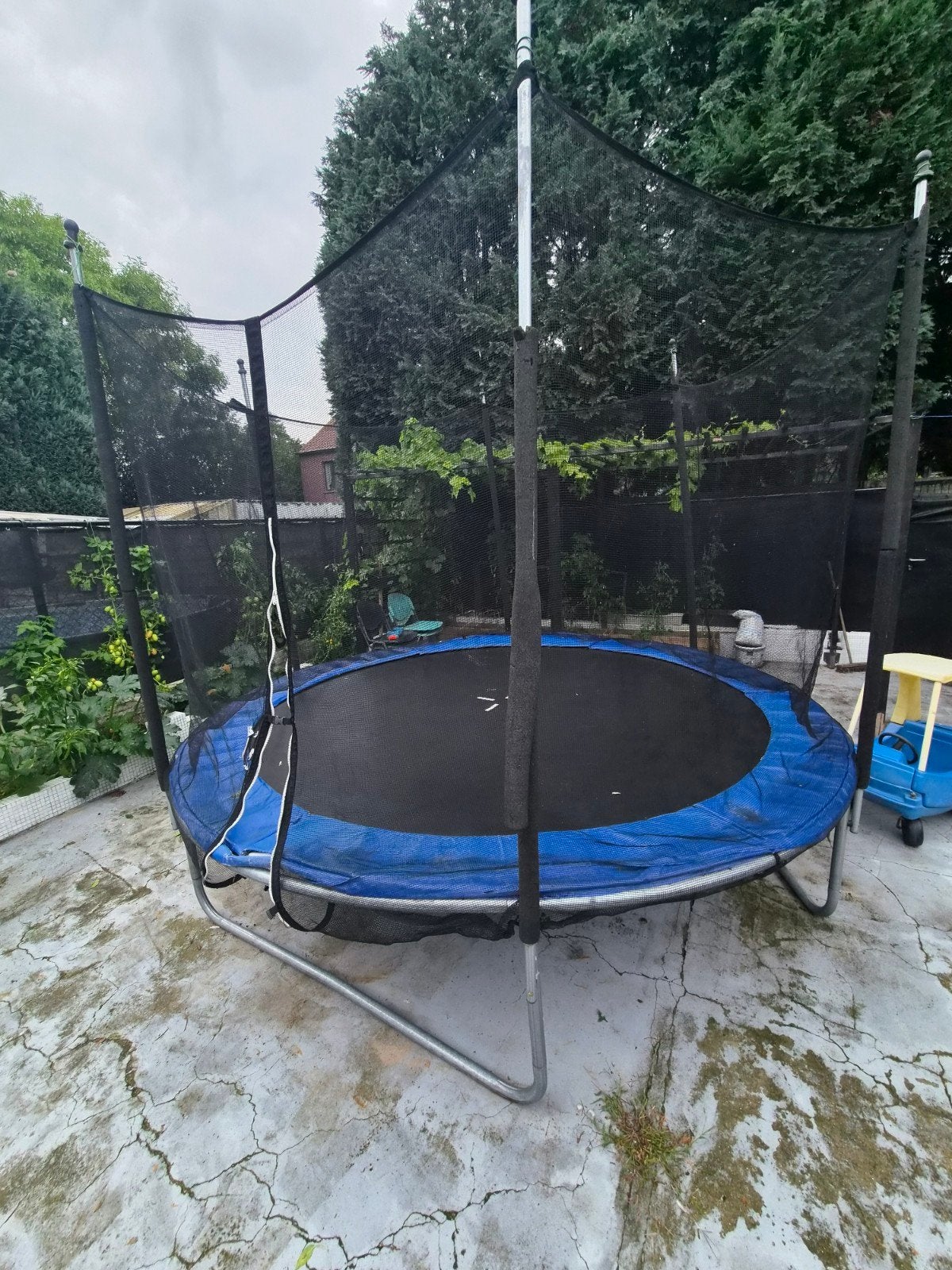 trampoline 305 cm, Enlèvement