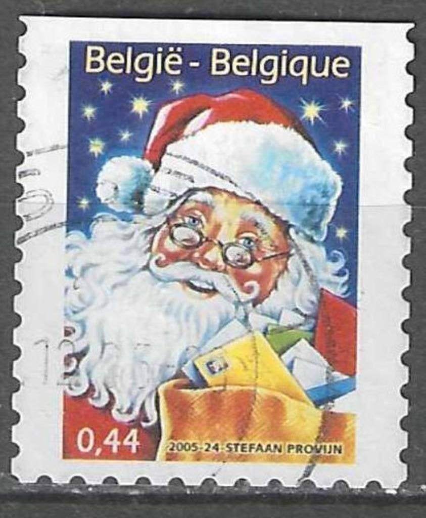 Belgique 2005 - Yvert 3452 /OBP 3467 - Timbre de Noël (ST), Envoi, Affranchi, Oblitéré, Noël