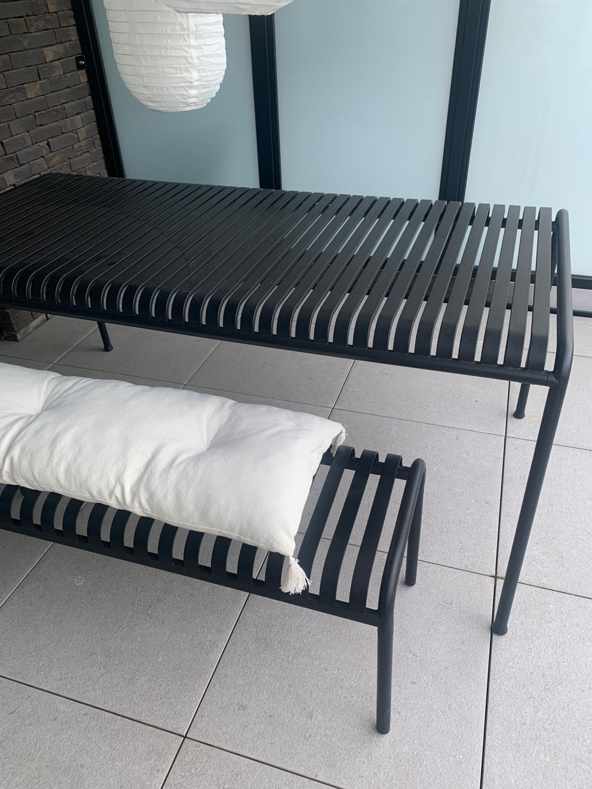 Hay tafel 170 palissade perfecte staat nieuw, Tuin en Terras, Ophalen, Zo goed als nieuw