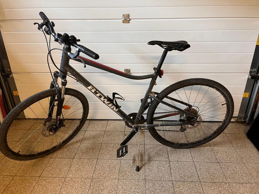B Win Riverside 500 fiets, Ophalen, Versnellingen