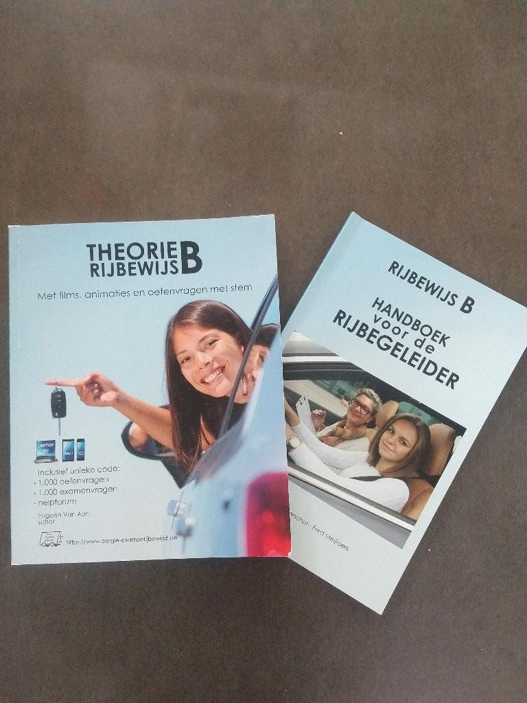 Theorie rijbewijs B + handboek voor de rijbegeleider, Enlèvement ou Envoi, Comme neuf