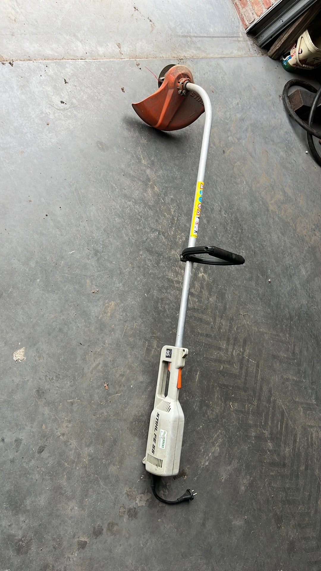 Grastrimmer stihl FE55, Tuin en Terras, Ophalen, Zo goed als nieuw