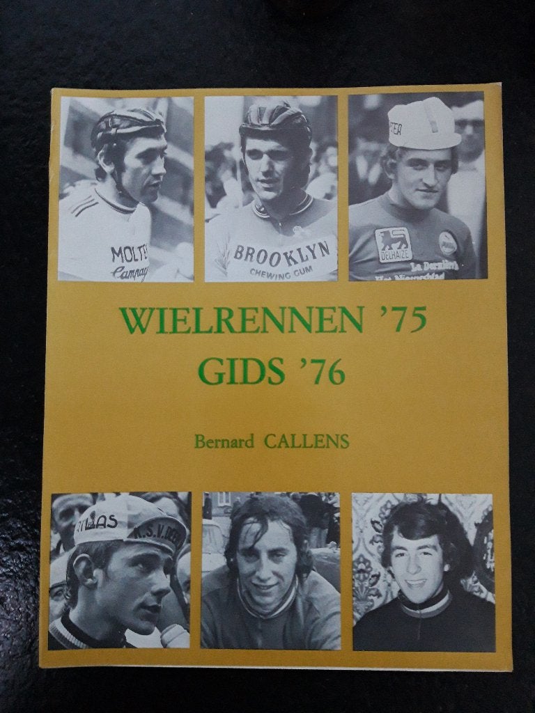 Annuaire du cyclisme 1975 + livret gratuit Eddy Merckx, Comme neuf, Envoi, Bernard Callens, Course à pied et Cyclisme