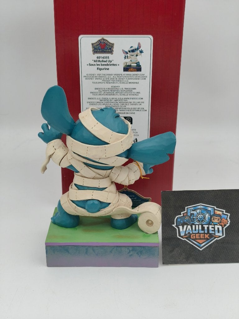 Figurine Jim Shore Enesco entièrement retroussée par Stitch, Enlèvement ou Envoi, Autres personnages, Comme neuf, Statue ou Figurine