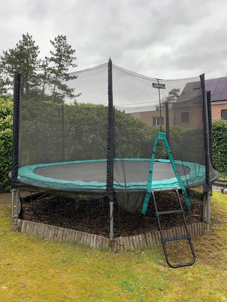 BERG Trampoline, Ophalen, Gebruikt