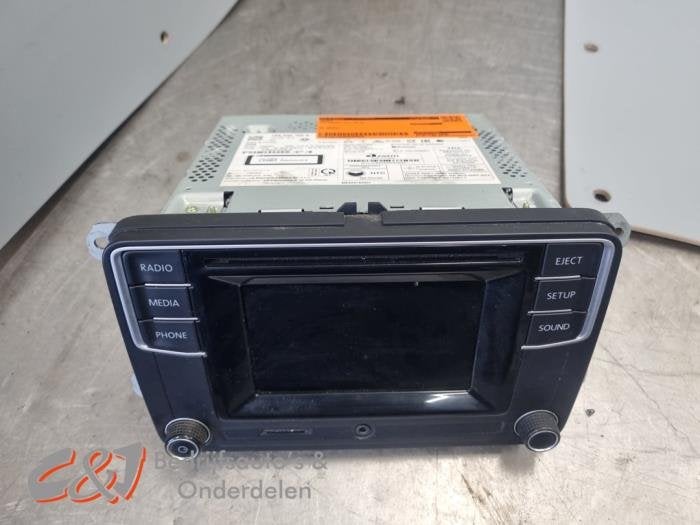 Radio van een Volkswagen Caddy, Gebruikt, -, Volkswagen, -