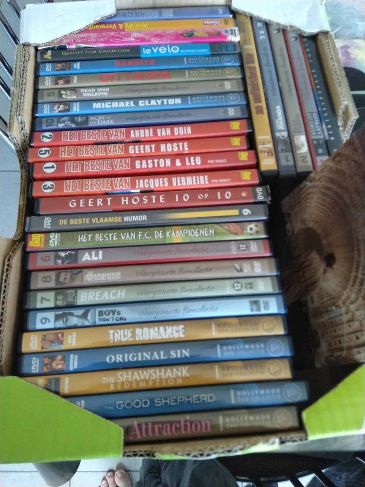 DVD 'S  Film-Humor, Ophalen