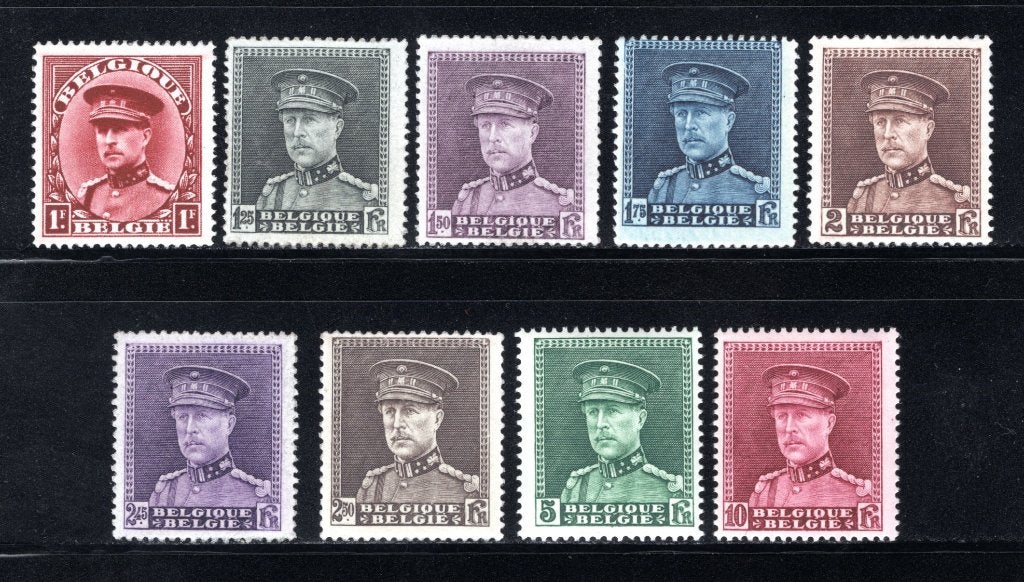 317/324 MNH 1931 - Roi Albert 1 COB 410€, Timbres & Monnaies, Timbres | Europe | Belgique, Envoi, Non oblitéré, Neuf
