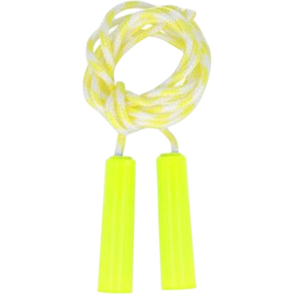 Corde à sauter jaune pour jouets amusants, longueur 2,20 m., Envoi, Neuf
