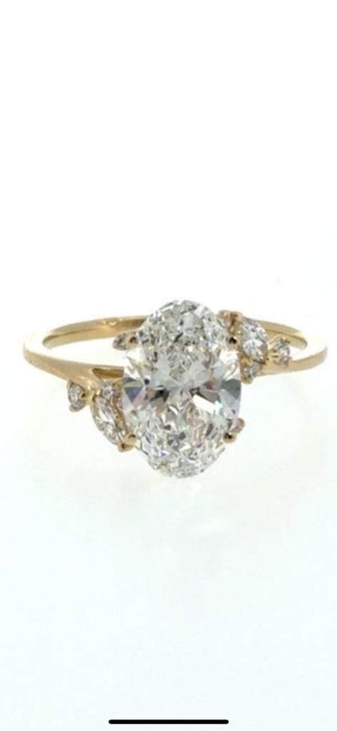 Verlovingsring nieuw!, Handtassen en Accessoires, Ringen, Ophalen, Zo goed als nieuw, Goud, Dame