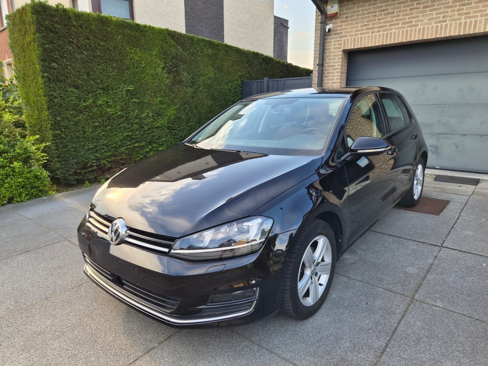 Volkswagen Golf 1.2 TSI Highline ** XENON / LEDER-CUIR **, Euro 5, Zwart, Leder, Bedrijf