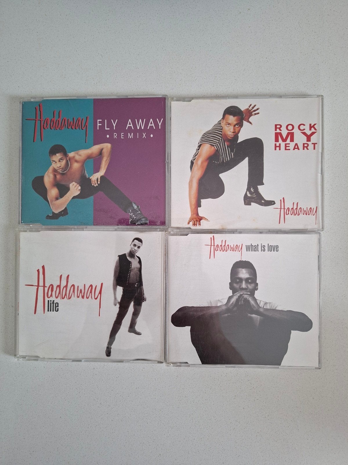 Haddaway 4 cd singles pakket, Cd's en Dvd's, Ophalen of Verzenden