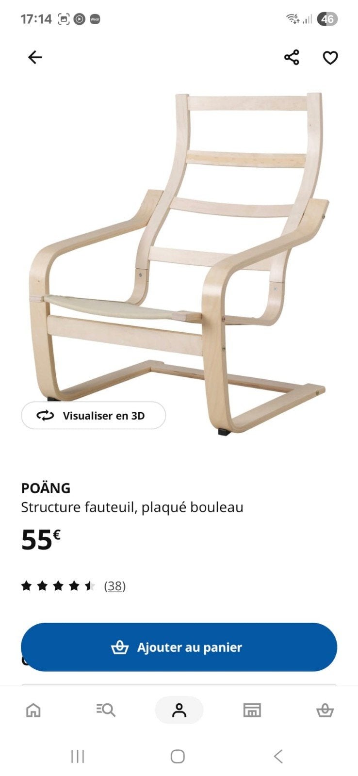 Fauteuil, Jardin & Terrasse, Enlèvement