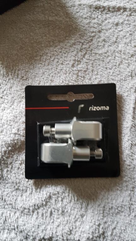 Rizoma voetsteun adapters PE 754 A o.a veel kawasaki's nieuw, Gebruikt, Ophalen of Verzenden