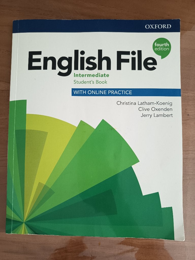 English file intermediate, Livres, Enlèvement, Comme neuf, Secondaire, Anglais