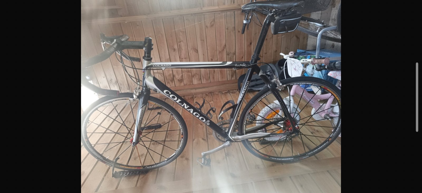 Koersfiets Colnago, Enlèvement
