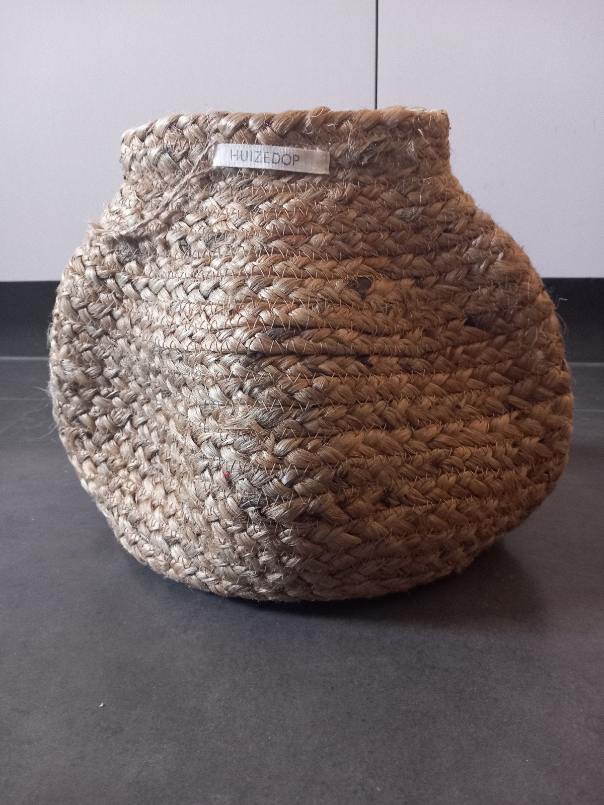 Huizedop - mand / vaas - handgemaakt -> 5€, Ophalen, Nieuw, Plantenpot of Plantenbak, Handgemaakt