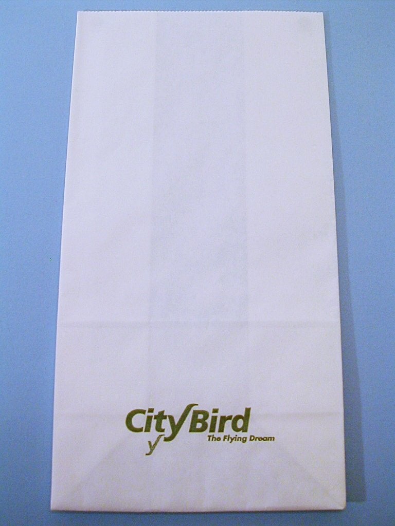 City Bird - The Flying Dream Airsickness bag #01 Sabena, Ophalen of Verzenden, Nieuw, Overige typen