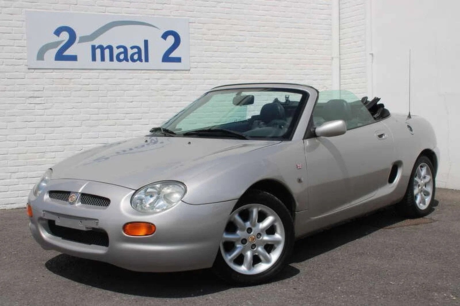 MG TF Cabrio/Leer/Airco incl 1 JAAR garantie!, Autos, Argent ou Gris, Achat, Entreprise, Boîte manuelle