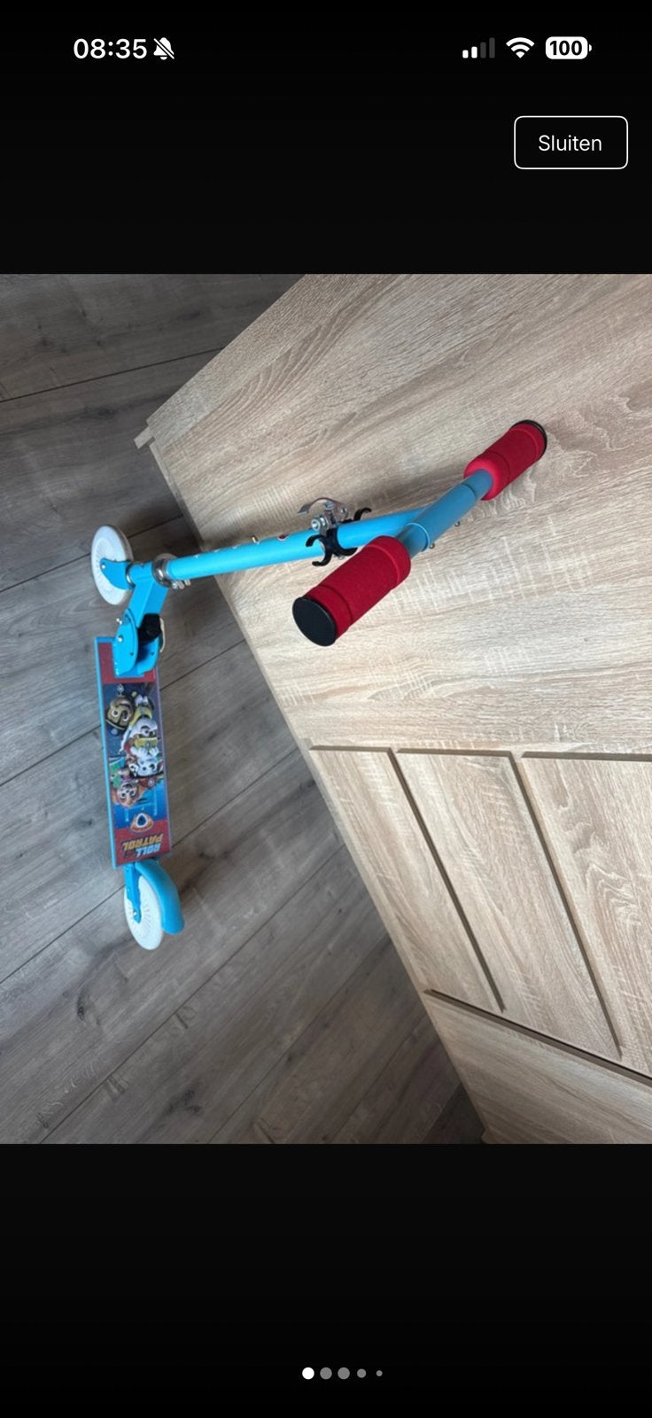 Step paw peteol, Fietsen en Brommers, Ophalen of Verzenden, Zo goed als nieuw