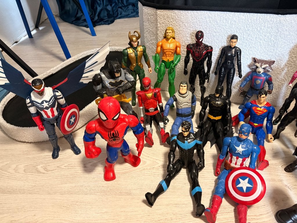 Lot super héros, Enlèvement, Utilisé