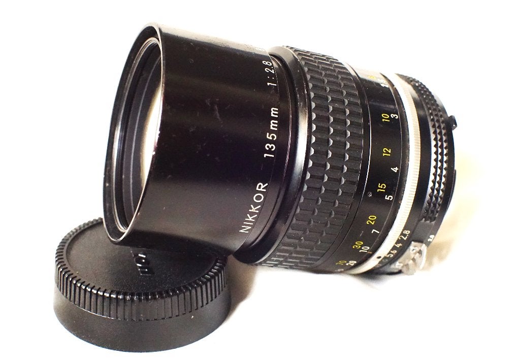 Nikkor AI 135 mm 2.8 pour tous reflex Nikon  arg. et digit., Enlèvement ou Envoi, Utilisé, Reflex miroir, Nikon