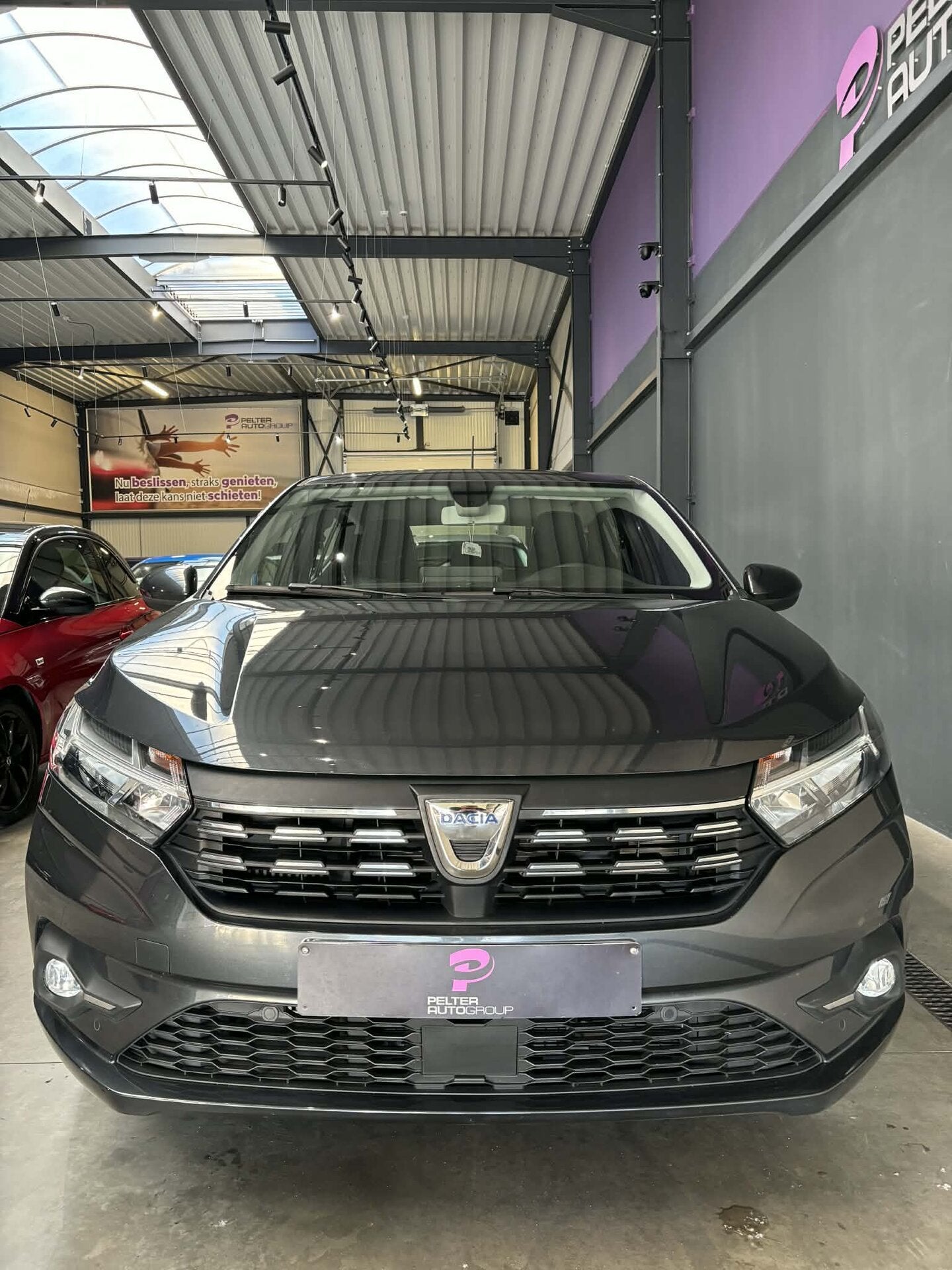 Dacia Sandero 1.0TCe 1Ste eig. Airco 92Pk, Auto's, Dacia, 0 kg, Euro 6, Bedrijf, Zilver of Grijs